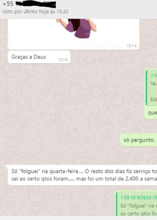 Print de depoimento de cliente sobre resultados com a Máquina de Vendas — 5